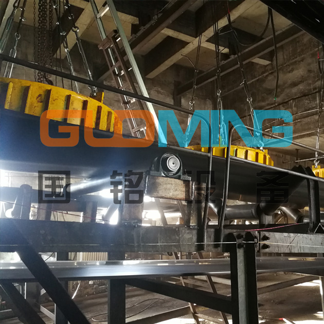 江西景德鎮(zhèn)發(fā)電廠全自動電磁懸掛除鐵器