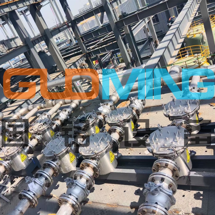 液體管道除鐵器河北亨旺新能源項(xiàng)目使用現(xiàn)場(chǎng)